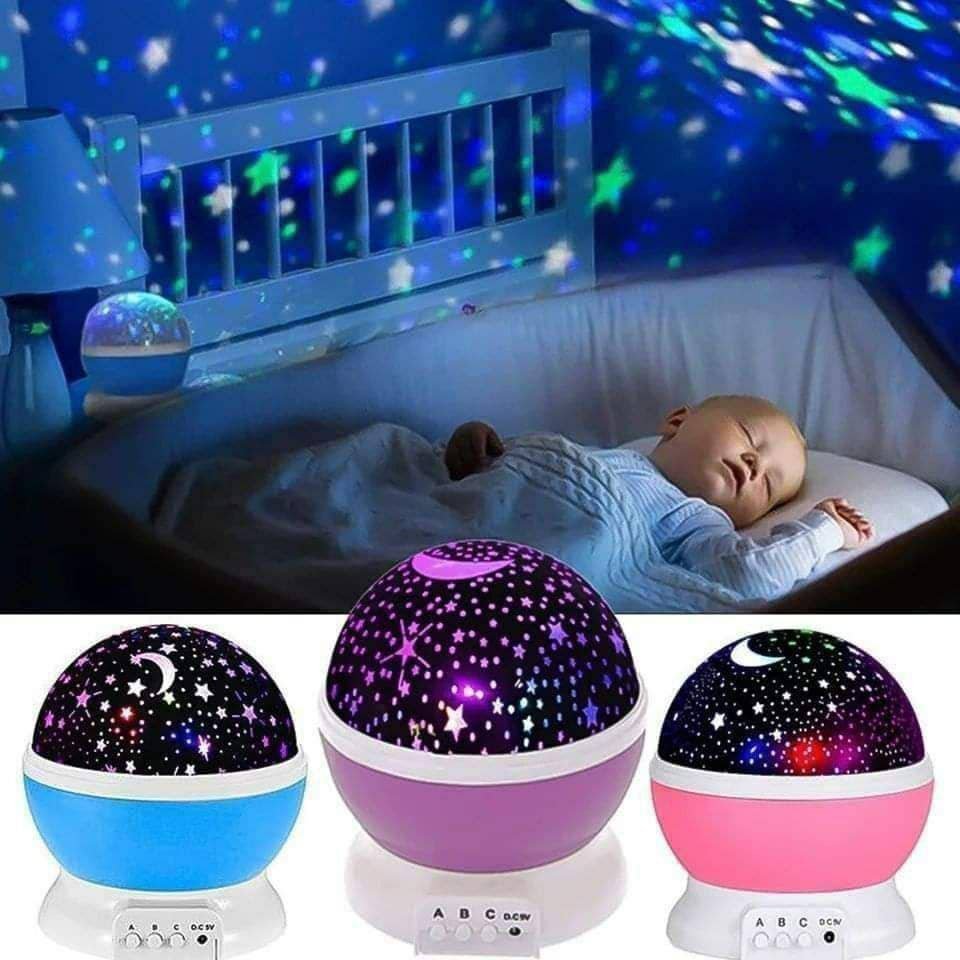 Lampe Projecteur Étoiles Cosmos avec Lumières Multicolores - Image 2