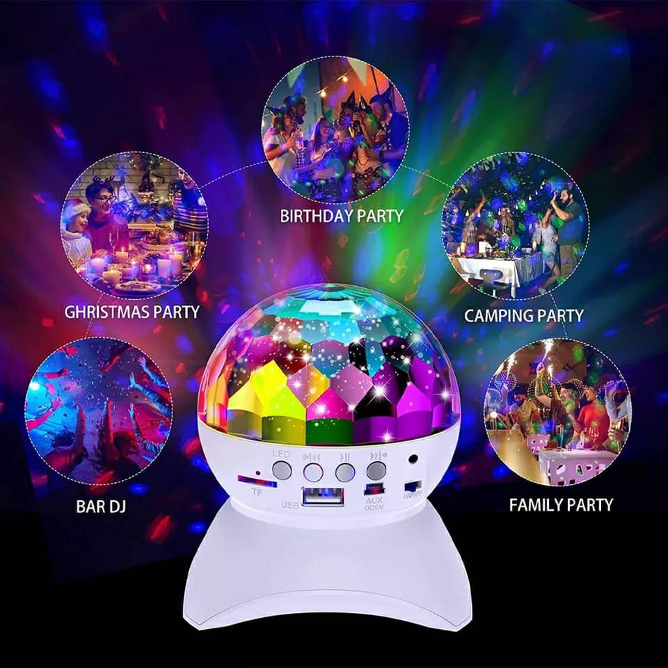 Projecteur LED Disco RGB Intelligent – Décoration pour Chambre - Image 2