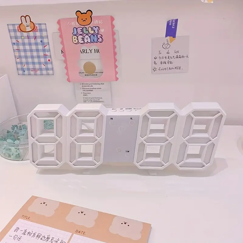 Horloge Murale Numérique pour Mur et bureau - Image 3