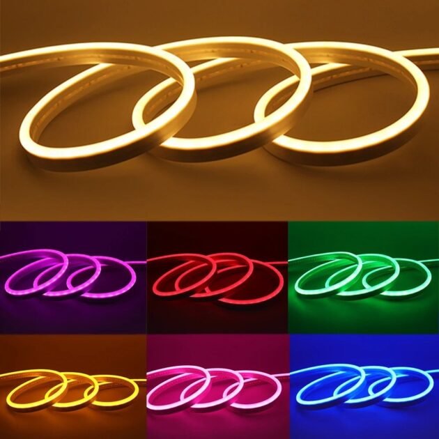 Bande LED RGB 5M – Effet Néon Multicolore