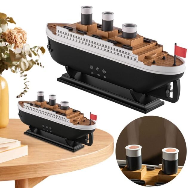 Diffuseur Humidificateur Élegant - Atmosphère Bateau Classe
