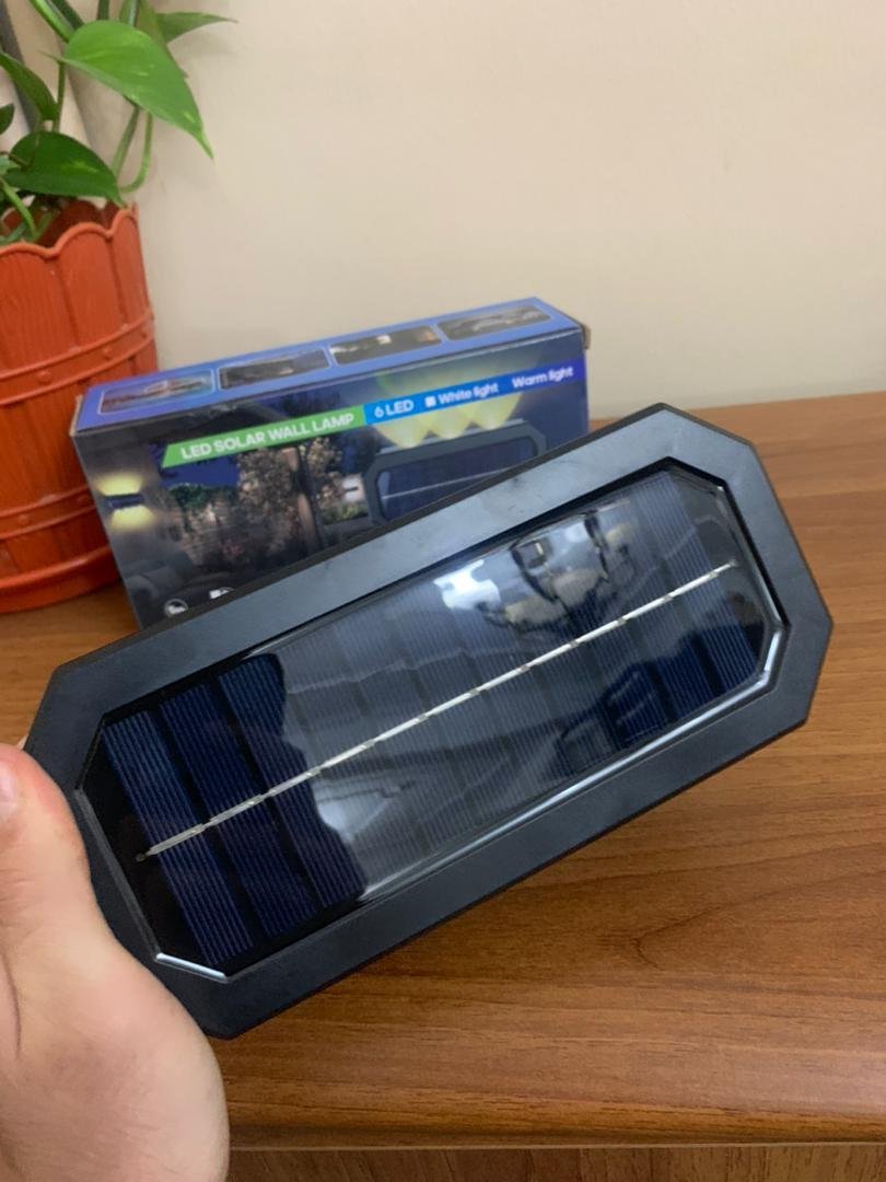 Lampe Solaire Murale à LED 8 LED avec Capteur de Mouvement (Lot de 2) - Image 4