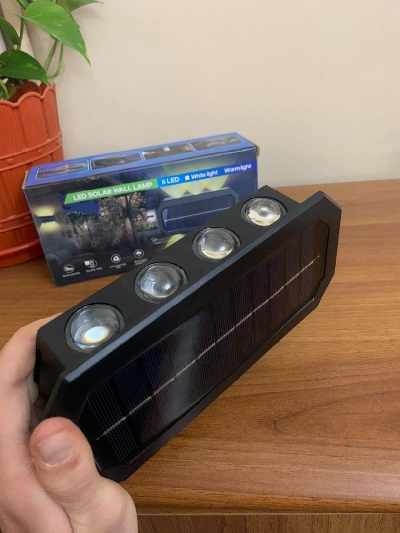 Lampe Solaire Murale à LED 8 LED avec Capteur de Mouvement (Lot de 2) - Image 3