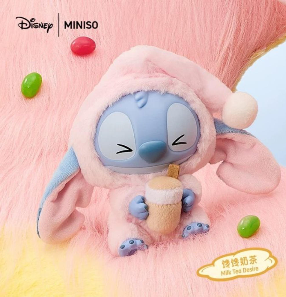 Médaille Surprise de Stitch Labubu – Blind Box Porte-Clé