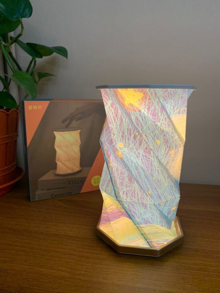 Lampe de Chevet Pliable Ultra Portable - Interrupteur Créatif