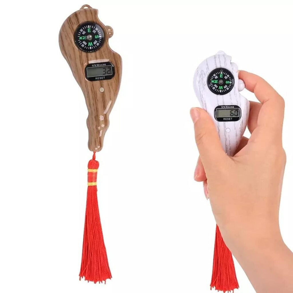 Masbaha Électronique Portable – Compteur Numérique & Boussole