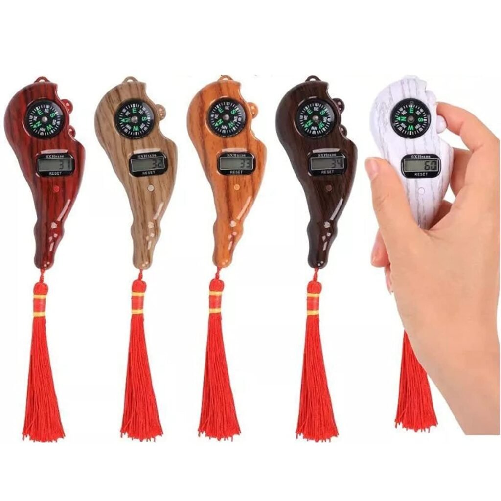 Masbaha Électronique Portable – Compteur Numérique & Boussole
