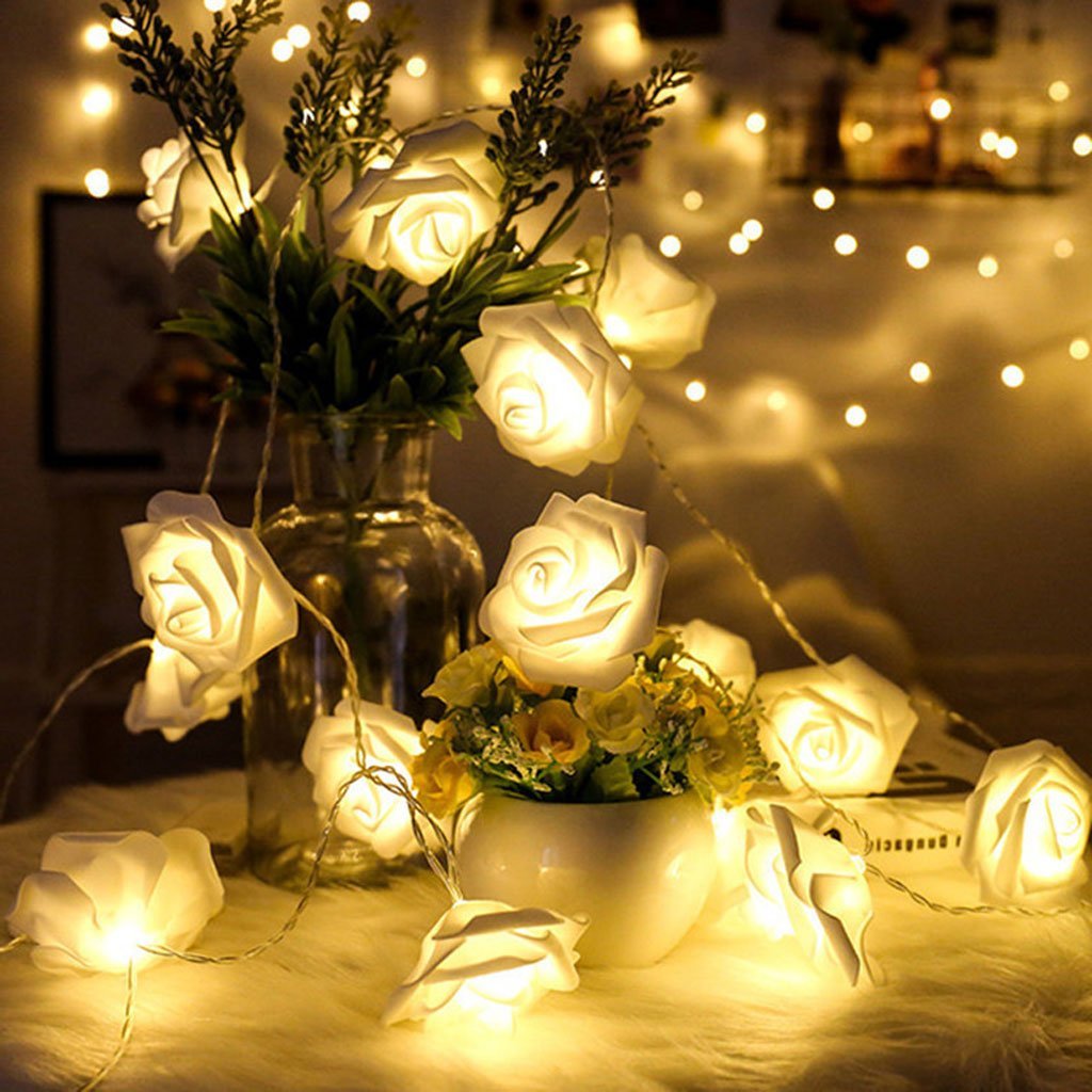 Guirlande Fleurs à 10 Pcs – 2m – Éclairez et décorez votre espace avec élégance