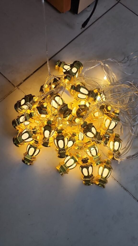 Guirlande Lumineuse Décorative à Ampoules Tour ( 10 ou 40 LED )