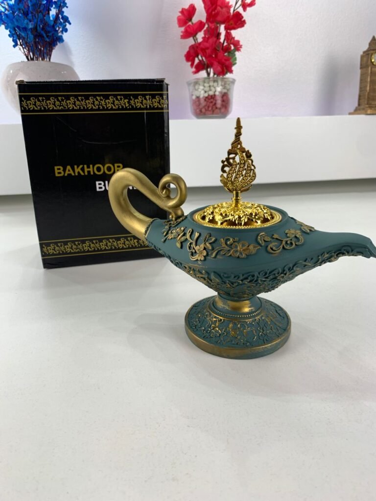 Mabkhara Décorative Style Aladdin – Brûleur d’Encens Traditionnel Élégant & Nomade