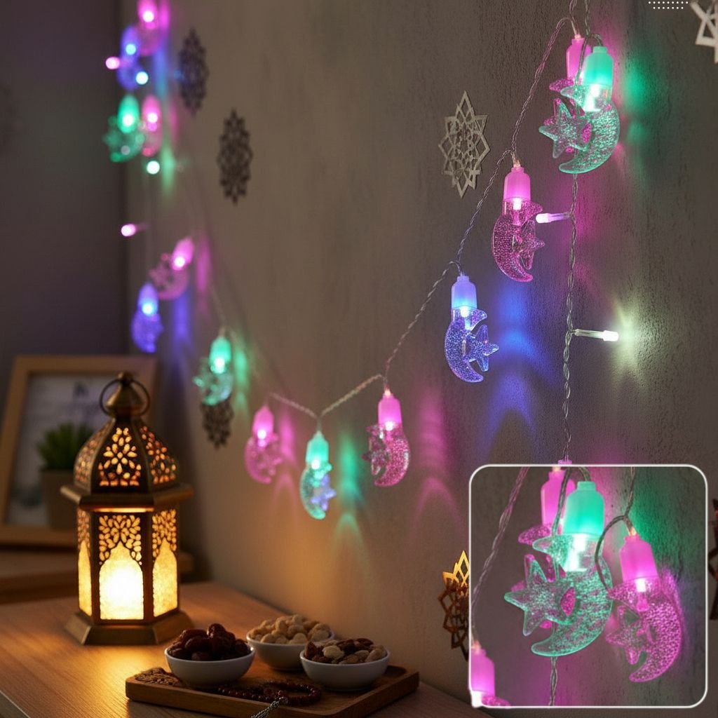 Guirlande LED RGB Multicolore 3 m – Ambiance Festive, Moderne & Dynamique - Image 8